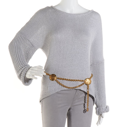 Chanel CC Coin Chain Belt Gold 2 of 6