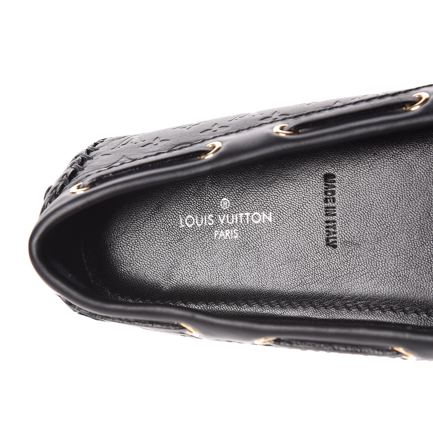 Louis Vuitton Empreinte Gloria Loafers 38 Black 7 of 9
