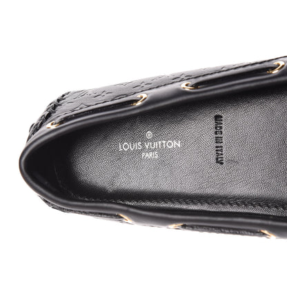 Louis Vuitton Empreinte Gloria Loafers 38 Black 7 of 9