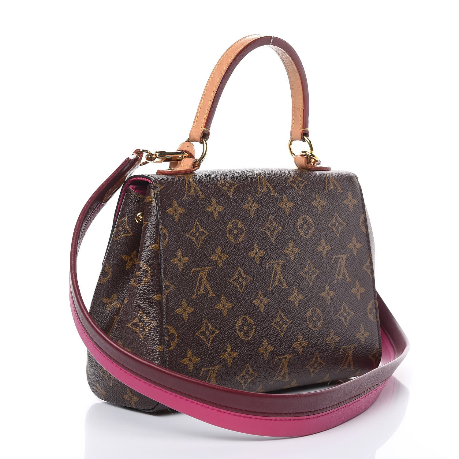 Louis Vuitton Monogram Cluny BB Pink 3 of 12