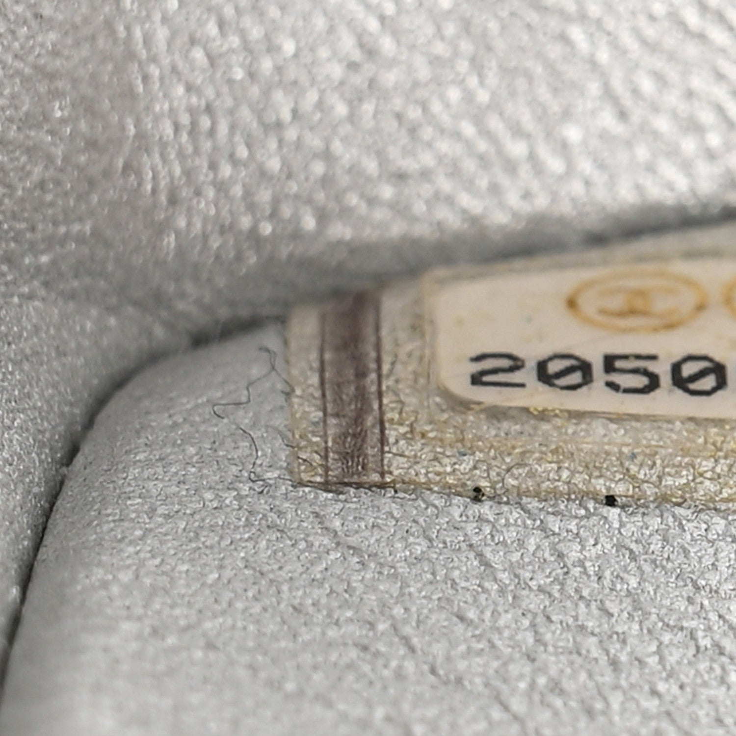 Chanel Sequin CC Small Double Flap Silver 7 of 10