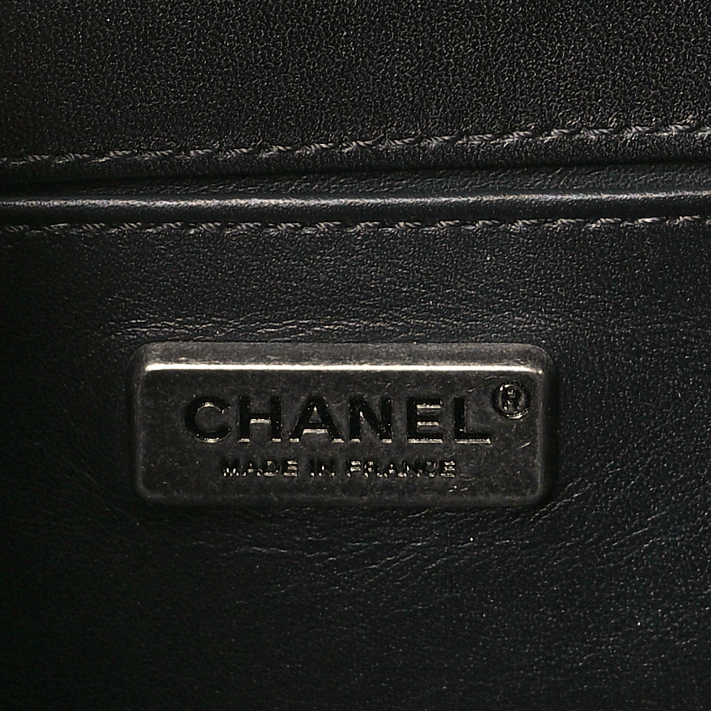 Lambskin Embroidered Python Chevron Medium Boy Flap Black Green