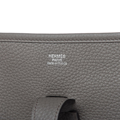 Hermes Taurillon Clemence Evelyne III GM Etain 8 of 8