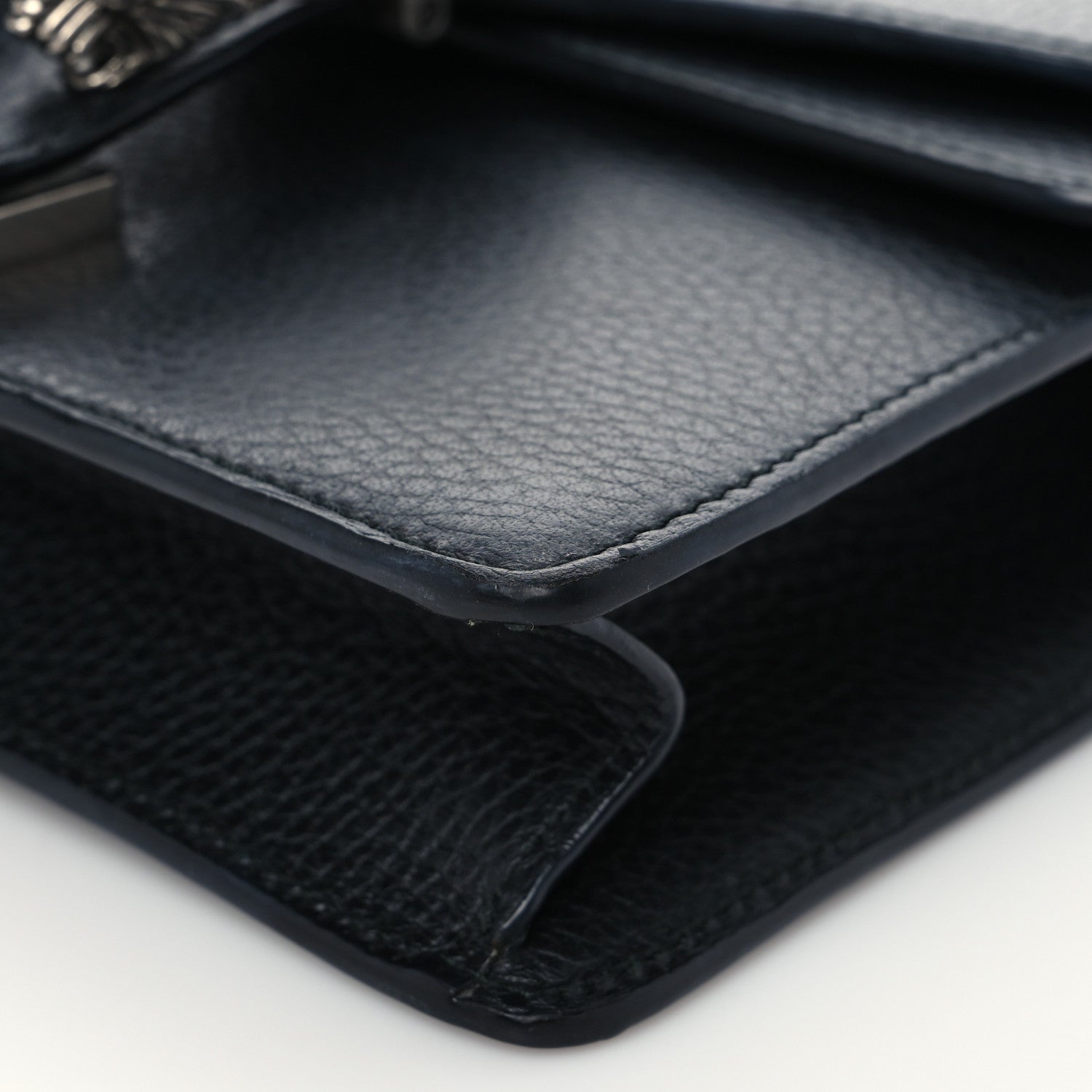 Gucci Calfskin Mini Dionysus Shoulder Bag Black 9 of 9