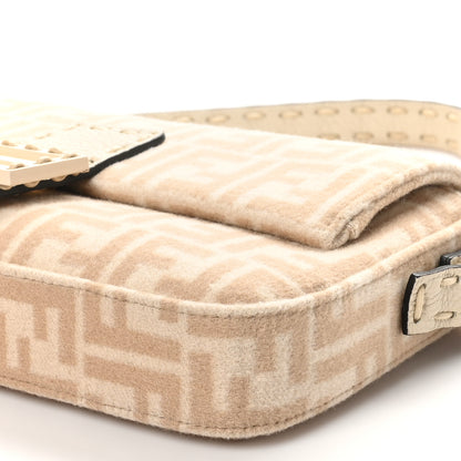 Fendi Wool Cuoio Romano Selleria FF 1974 Baguette 1997 Beige Cammello Camelia 10 of 10