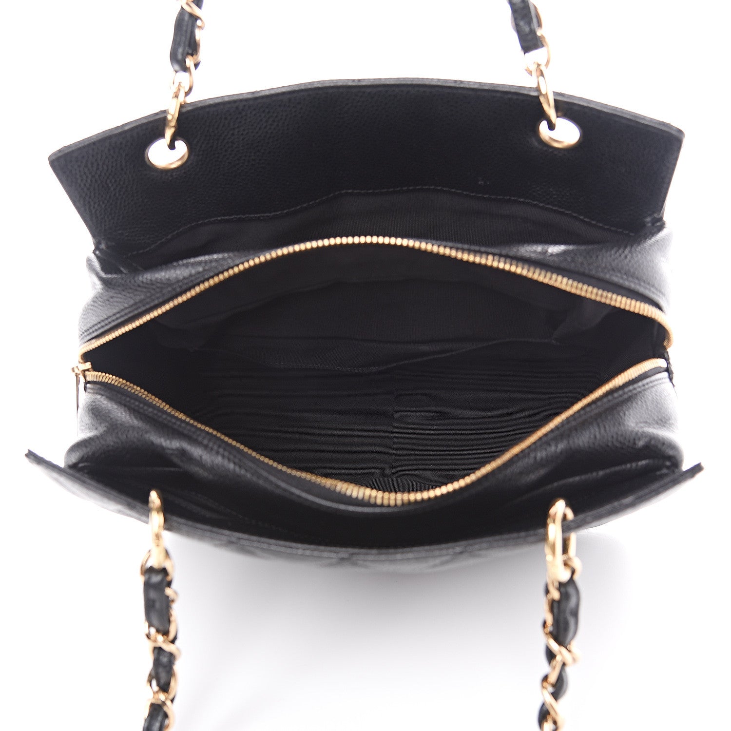 Chanel Caviar Quilted Petit Timeless Tote PTT Black 4 of 10