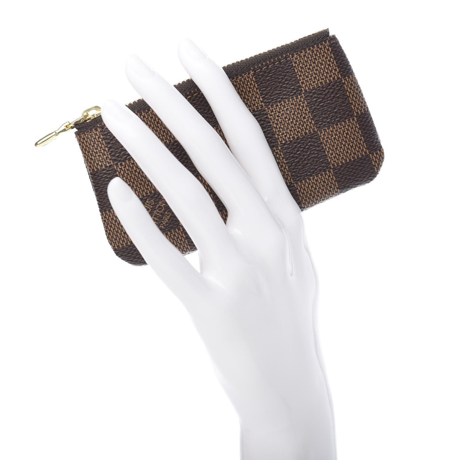 Louis Vuitton Damier Ebene Key Pouch 2 of 7