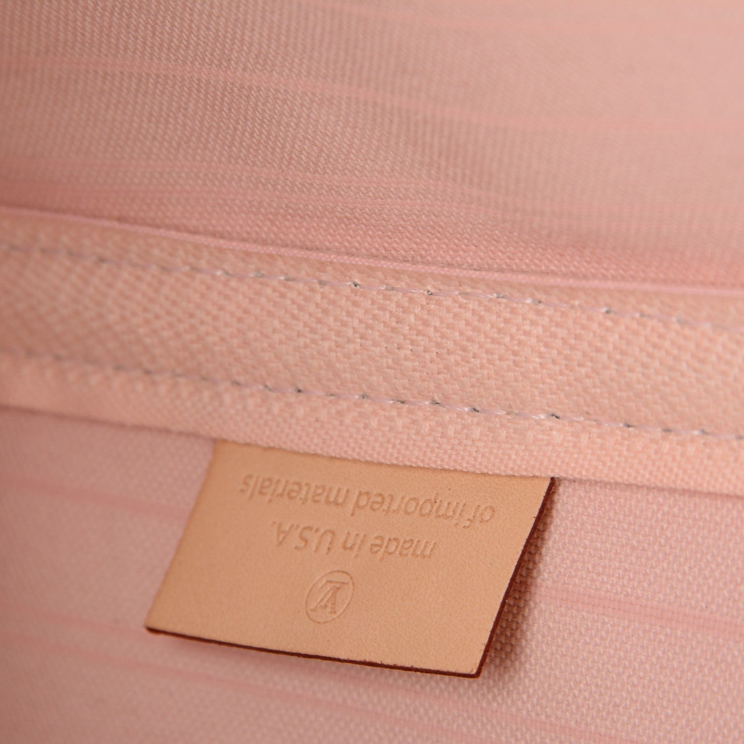 Louis Vuitton Damier Azur Neo Neverfull MM Rose Ballerine 7 of 8