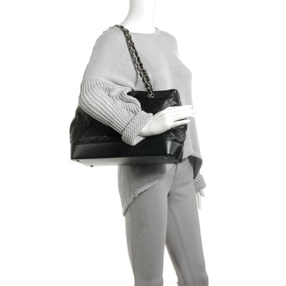 Chanel Leather VIP Medium Shopping Tote Black 2 of 8