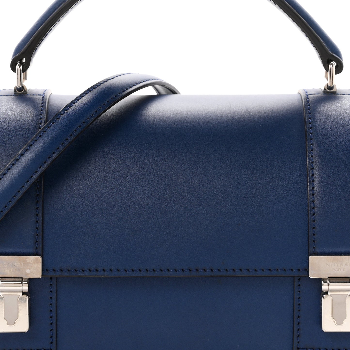 Box Calfskin Cabotin Blue