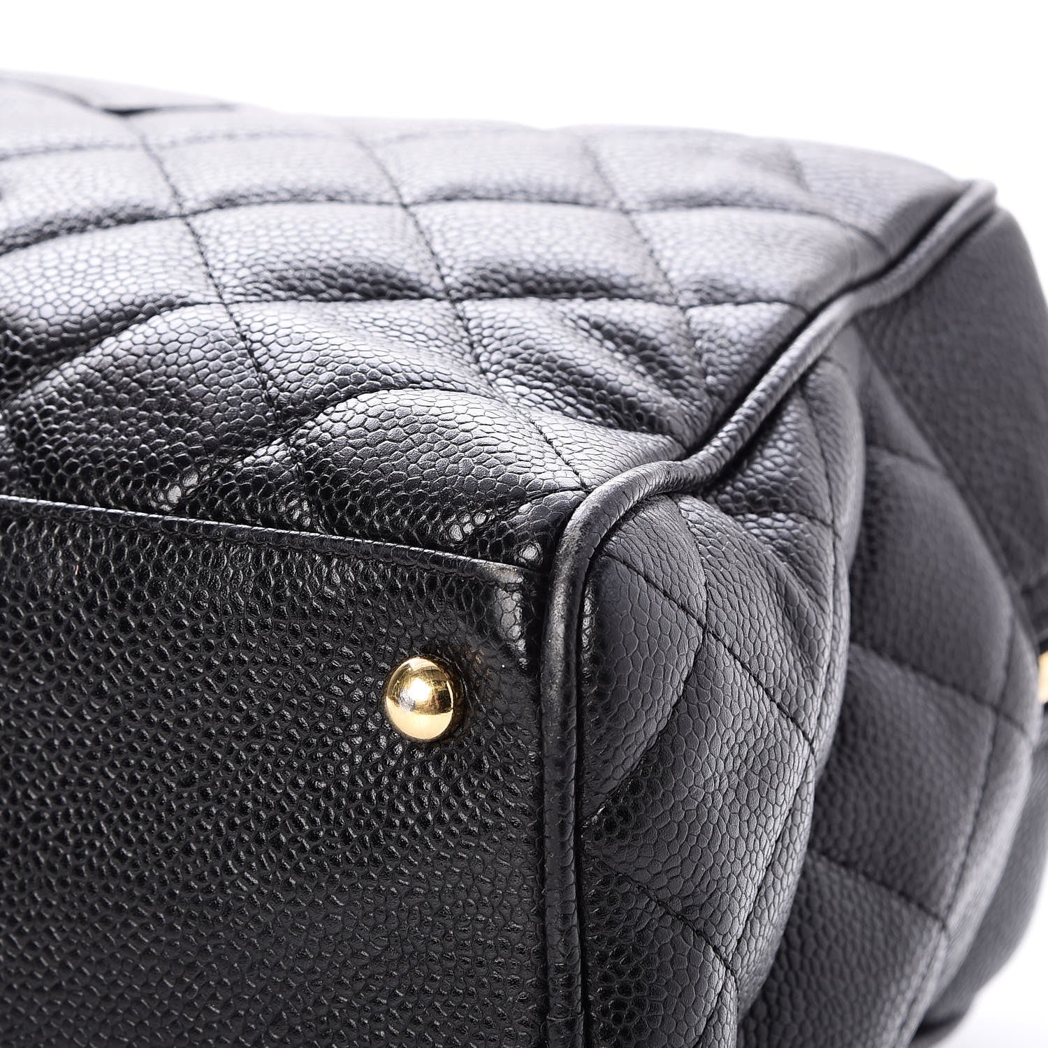 Chanel Caviar Quilted Large Bowler Black 13 of 15