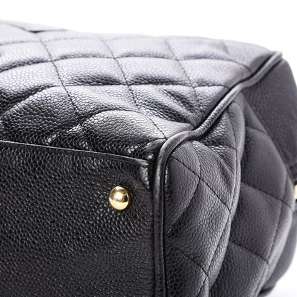 Chanel Caviar Quilted Large Bowler Black 13 of 15