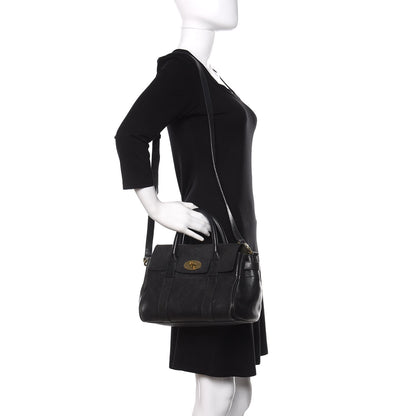 Mulberry Natural Vegetable Tanned Small Bayswater Black 2 of 10