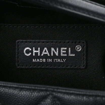 Chanel Caviar Quilted Small CC Bucket Bag Black 6 of 13