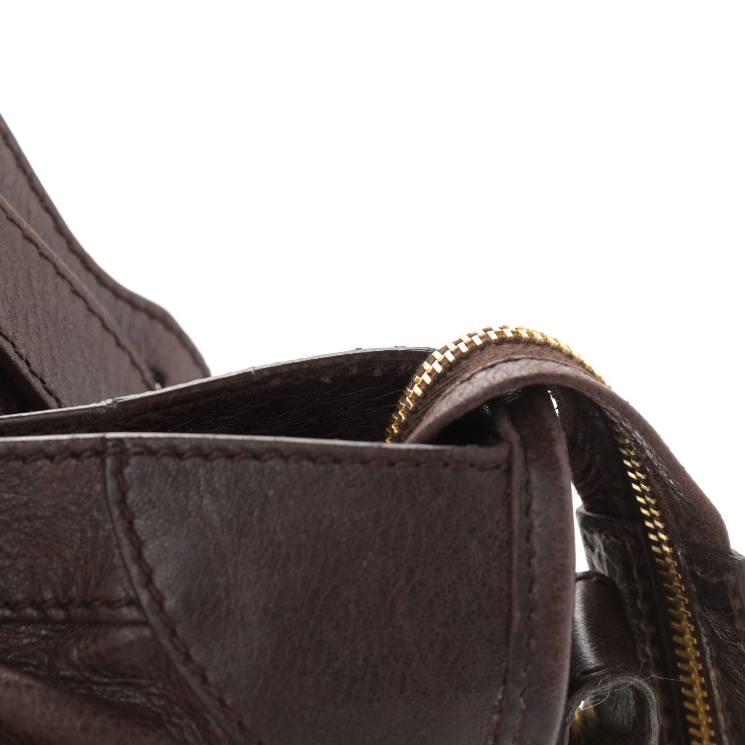 Balenciaga Agneau Giant 12 Gold Hardware City Cigare Fonce 20 of 22