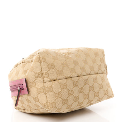 Gucci Monogram Large Balthus Cosmetic Pouch Beige Pink 4 of 11