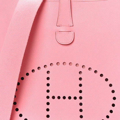 Hermes Epsom Evelyne III PM Rose Confetti 8 of 10