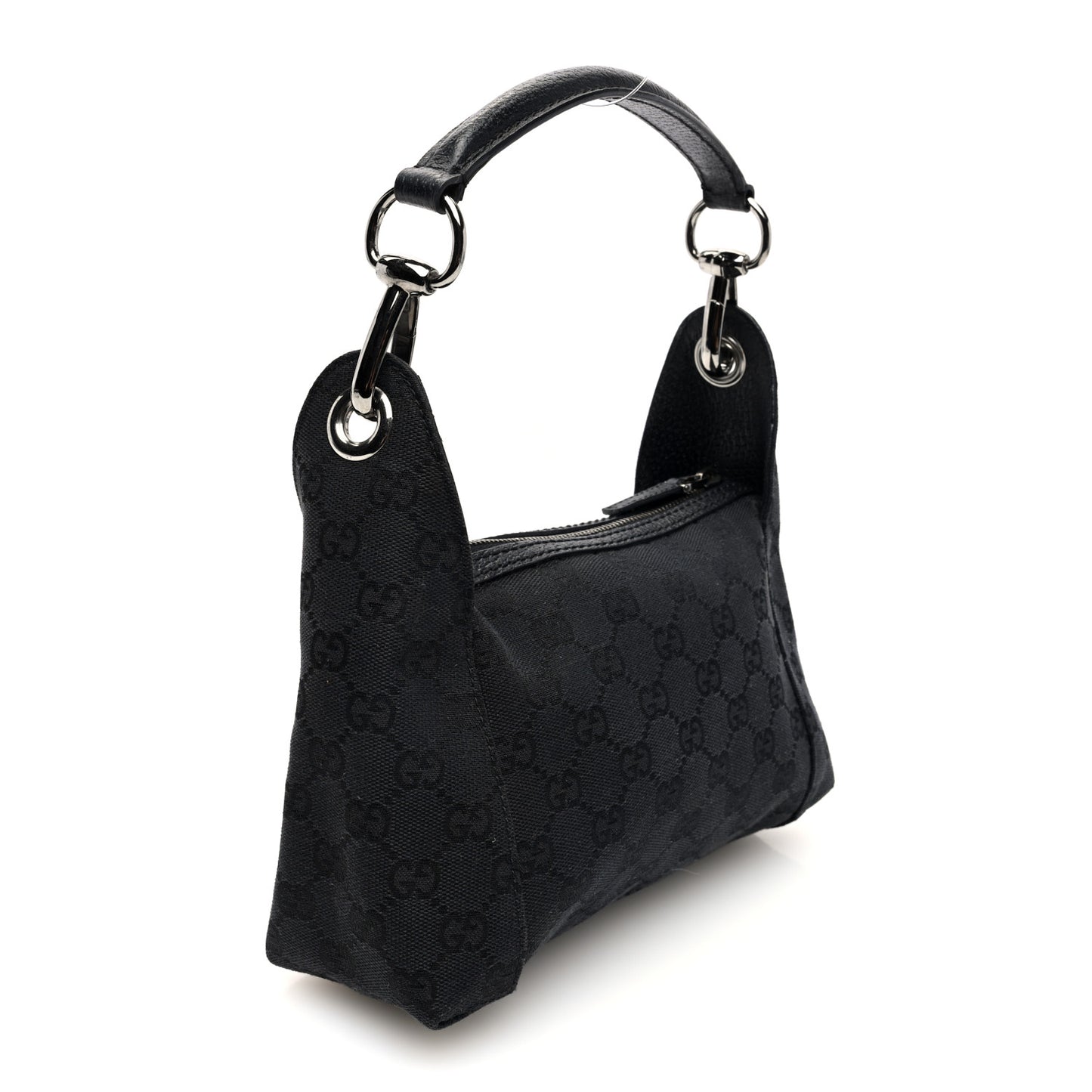 Monogram Small Hobo Black