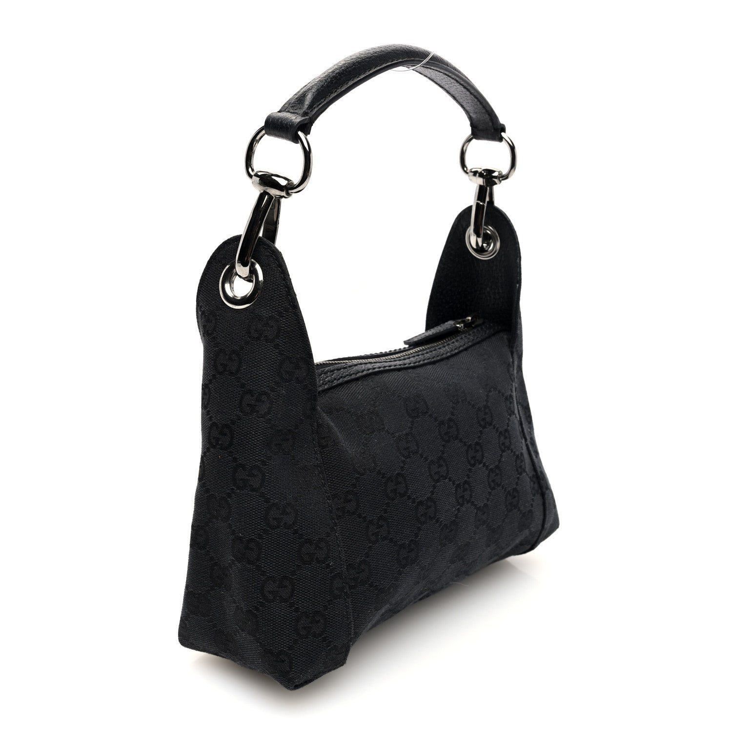 Gucci Monogram Small Hobo Black 3 of 10