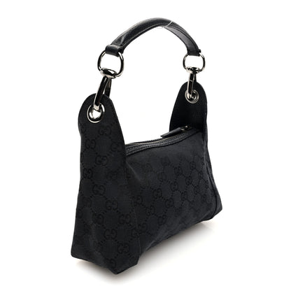 Gucci Monogram Small Hobo Black 3 of 10