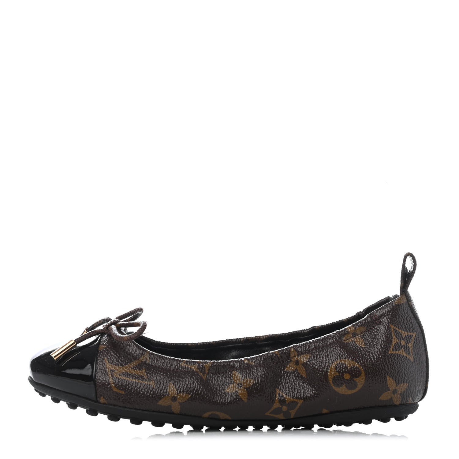Louis Vuitton Monogram Flirty Ballerina Flats 34 Black 1 of 4
