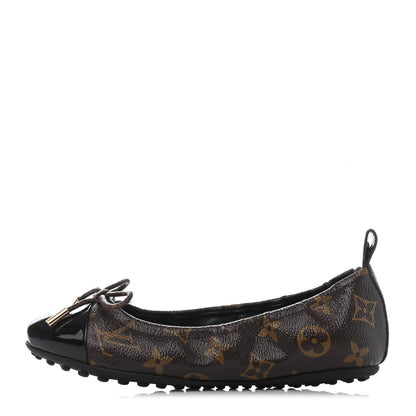 Louis Vuitton Monogram Flirty Ballerina Flats 34 Black 1 of 4