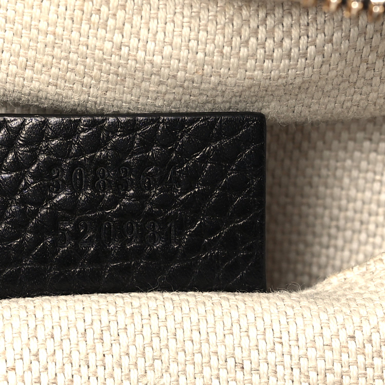 Gucci Pebbled Calfskin Small Soho Disco Bag Black 7 of 8