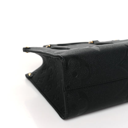 Louis Vuitton Empreinte Monogram Giant Onthego PM Black 8 of 9