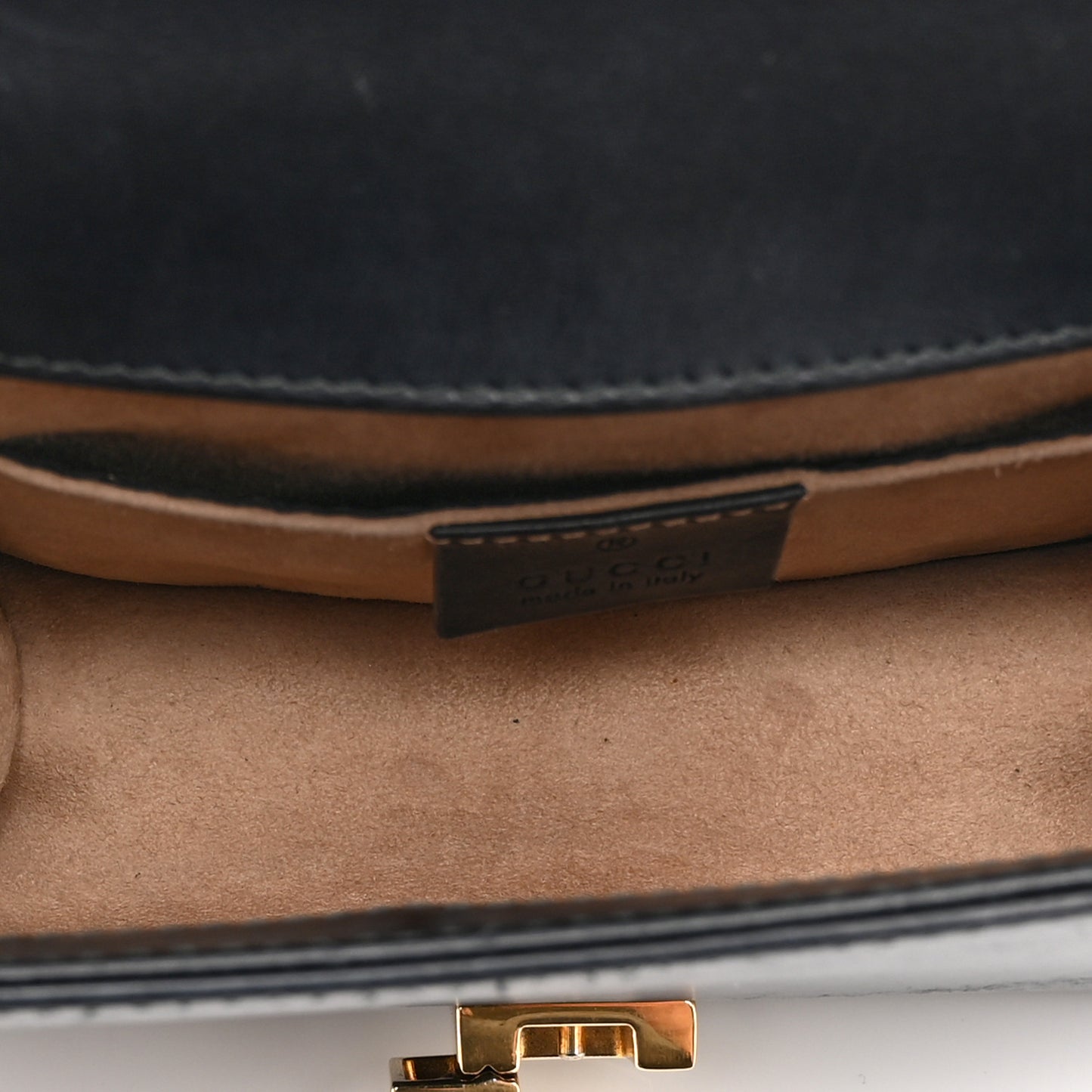 Calfskin Mini Sylvie Chain Shoulder Bag Black