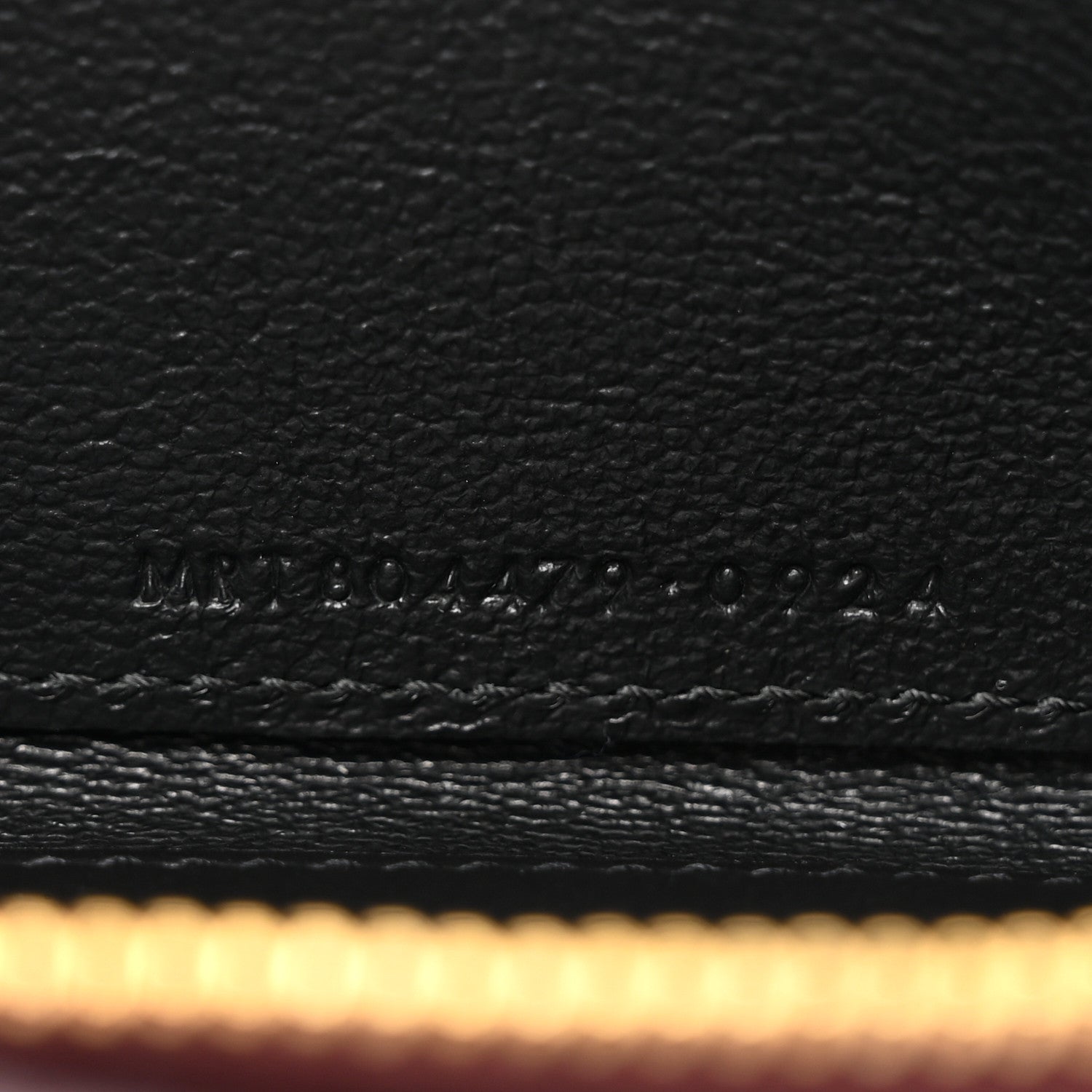 Saint Laurent Patent Matelasse Chevron Monogram Cassandre Compact Zip Around Card Wallet Dark Red Wine 7 of 8