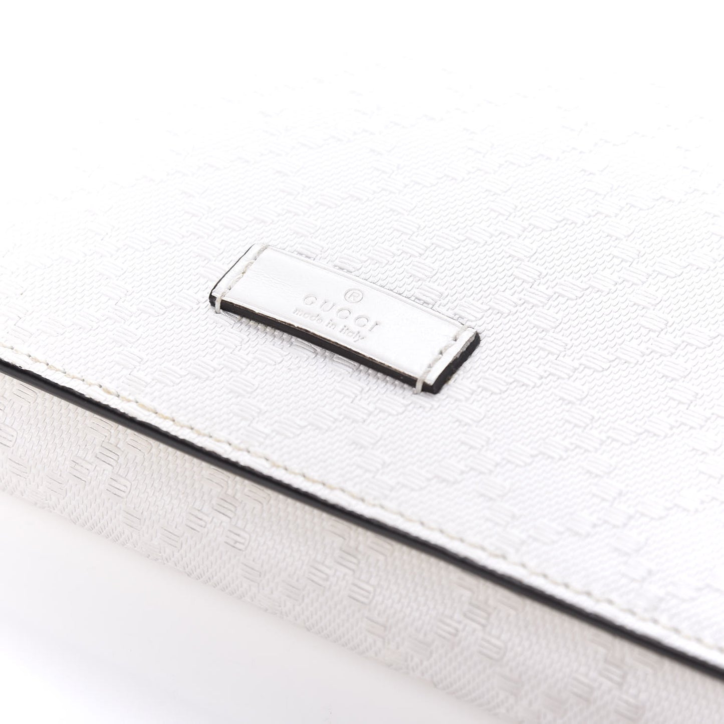 Hilary Lux Bright Diamante Clutch Great White