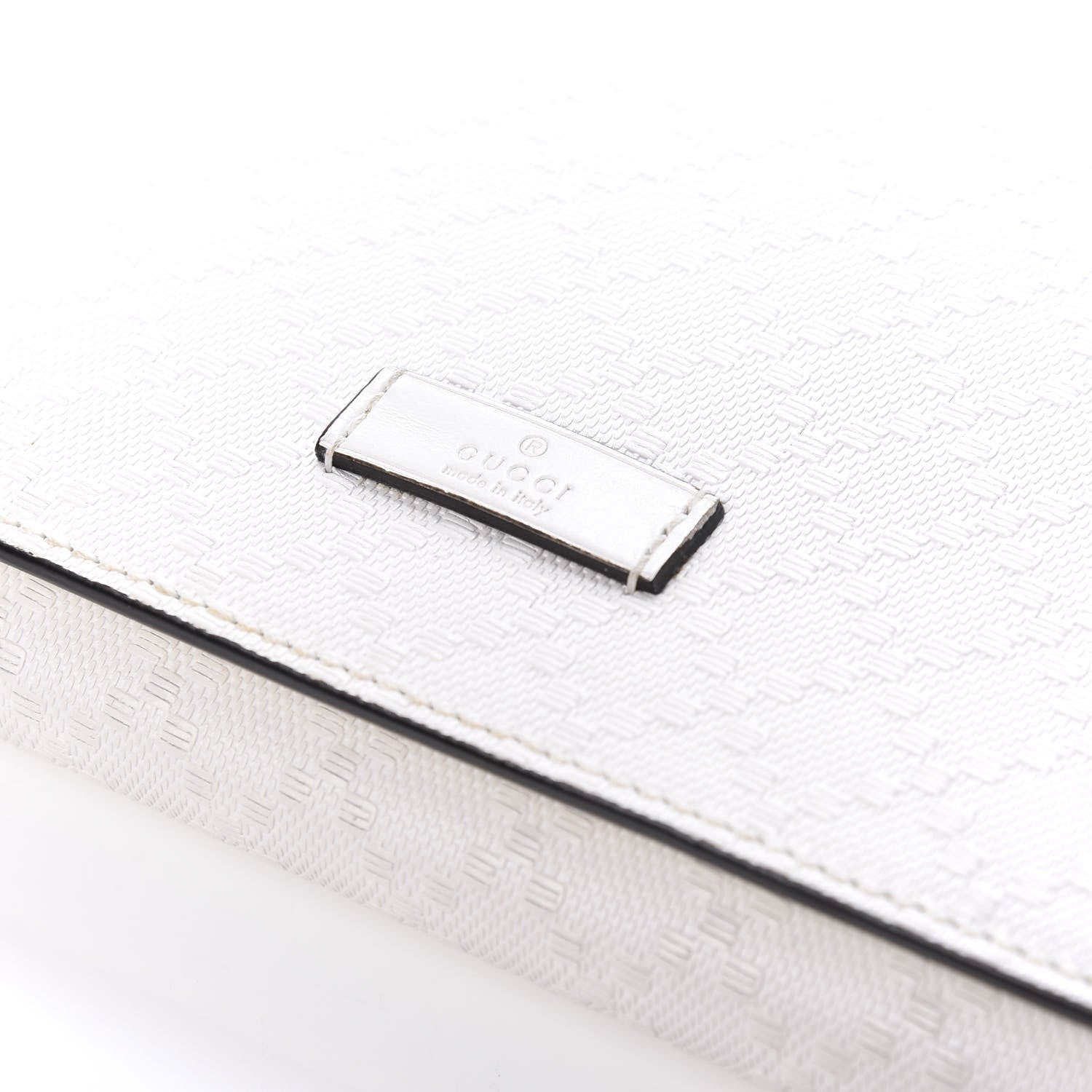 Gucci Hilary Lux Bright Diamante Clutch Great White 8 of 8