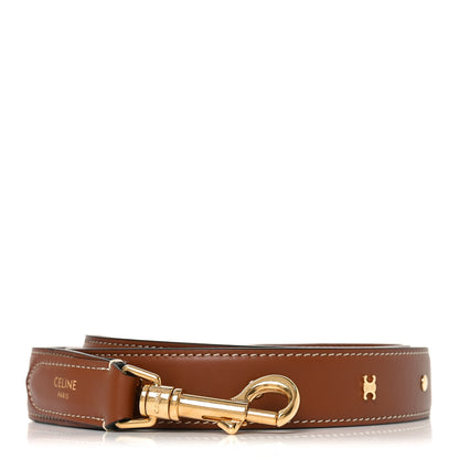 Celine Smooth Calfskin Triopmhe Studs Long Strap Tan 1 of 5