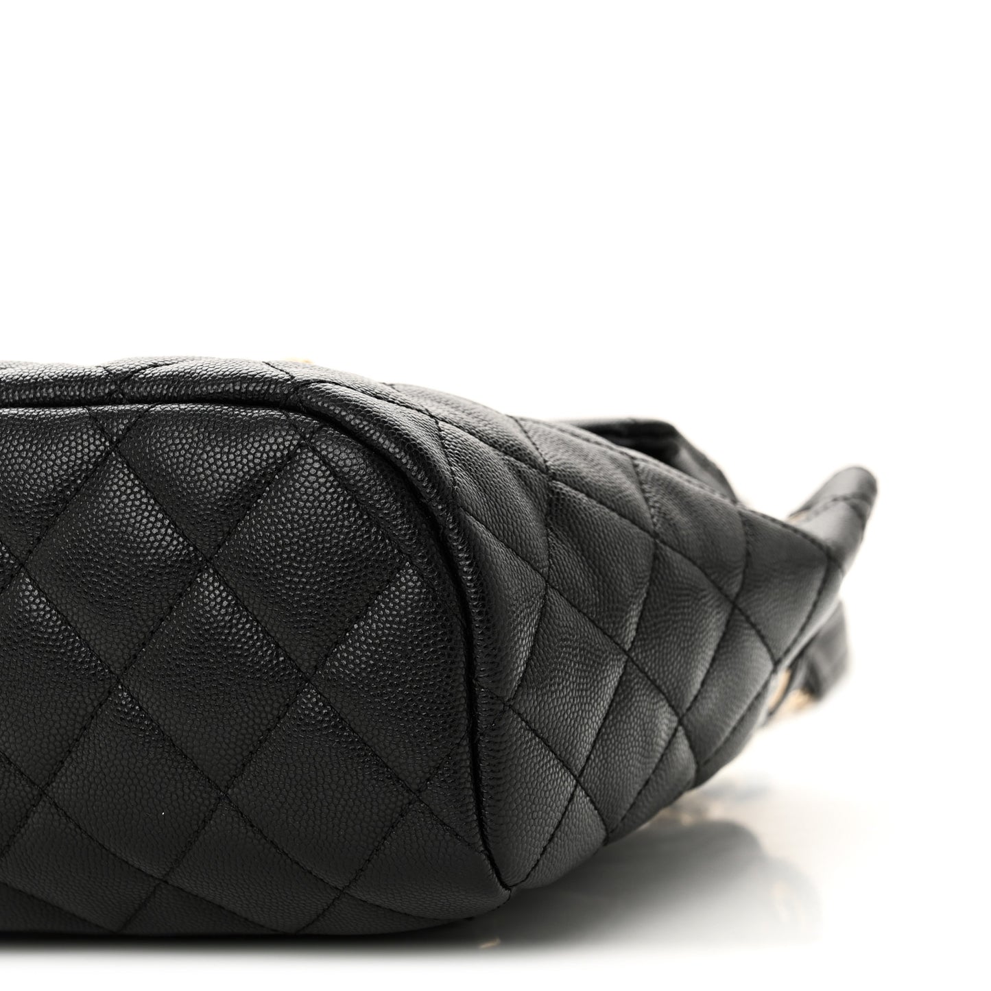 Caviar Quilted Mini Urban Spirit Backpack Black