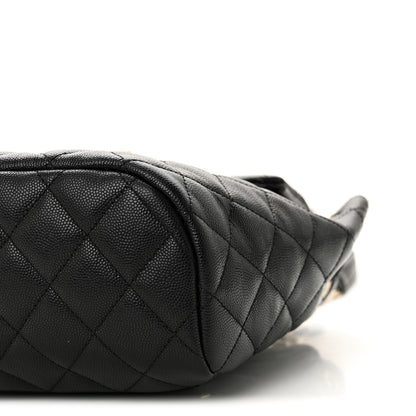 Chanel Caviar Quilted Mini Urban Spirit Backpack Black 10 of 11