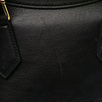 Gucci Calfskin Small Diana Tote Bag Black Yellow Fluo 13 of 14