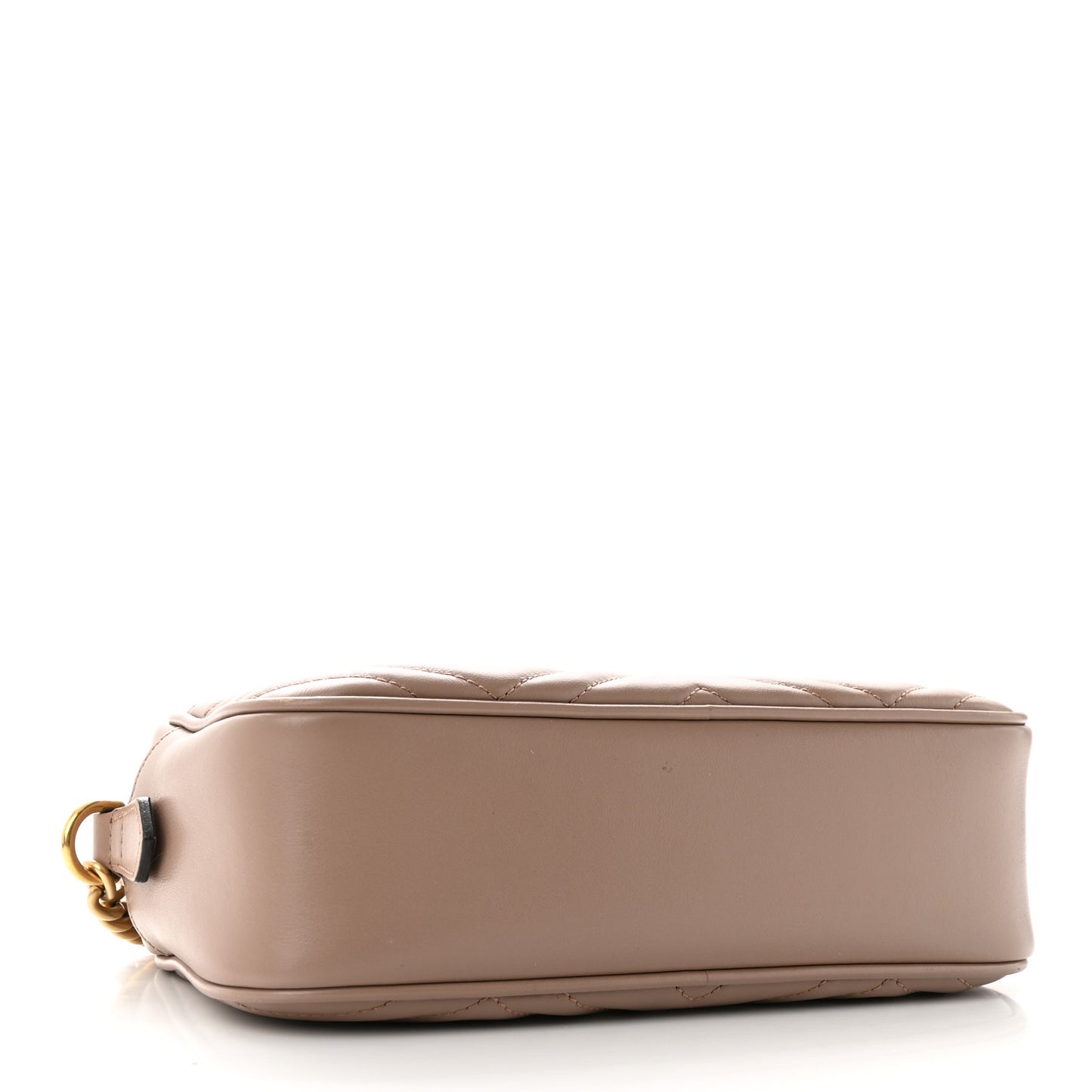 Calfskin Matelasse Small GG Marmont Chain Shoulder Bag Porcelain Rose