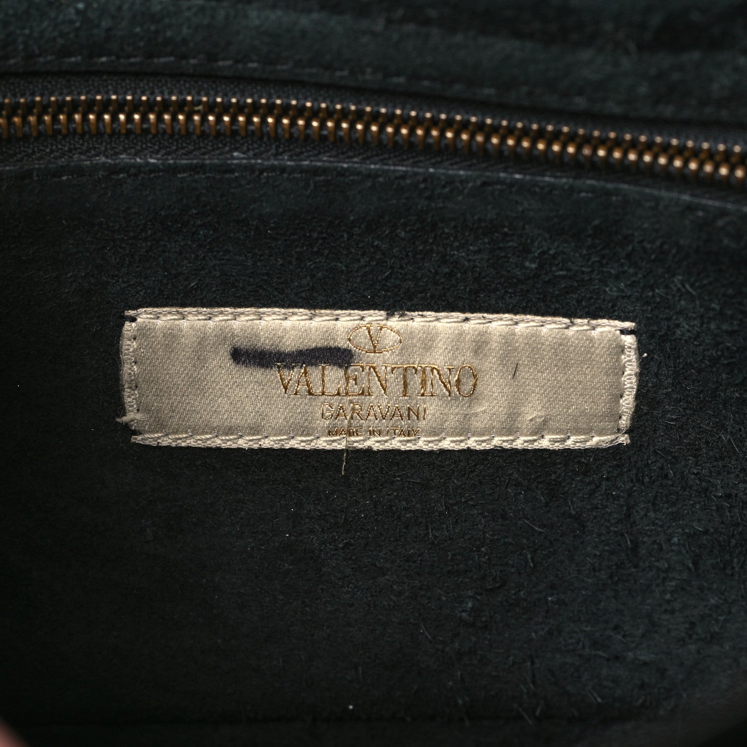 Valentino Garavani Pebbled Calfskin Medium Rockstud Rolling Flap Saddle Bag Black 7 of 9