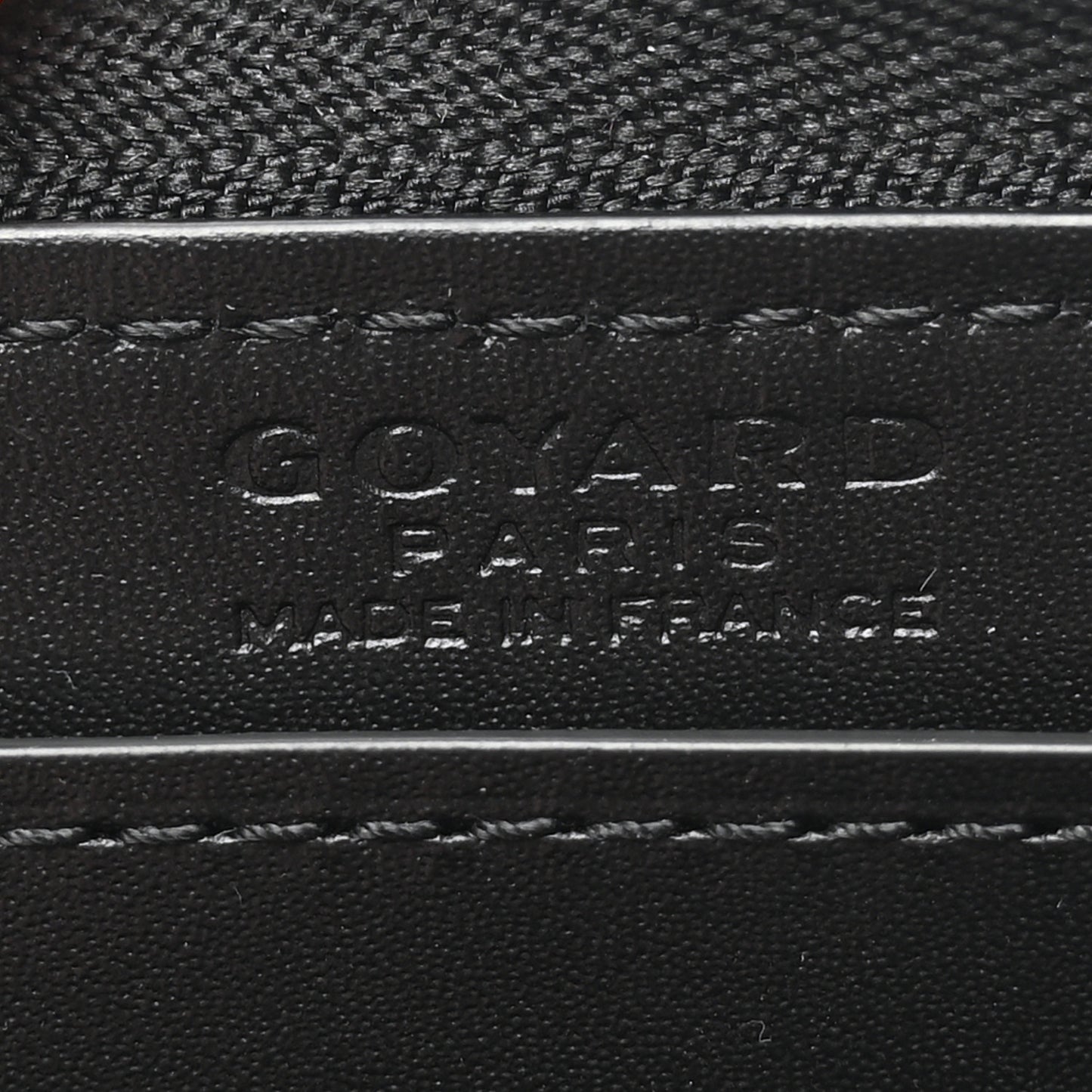 Goyardine Matignon PM Wallet Black