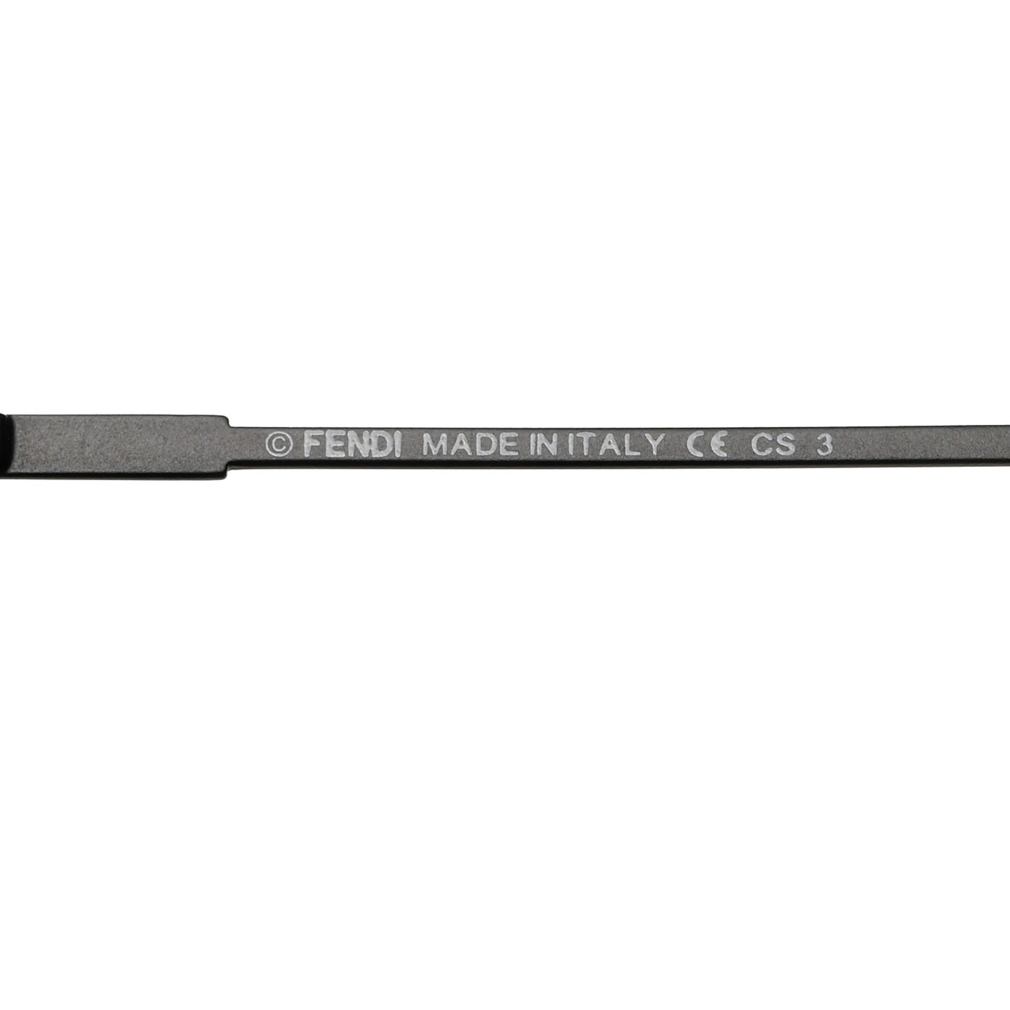 Metal Mirrored Eyeline Sunglasses FF 0193/S Black