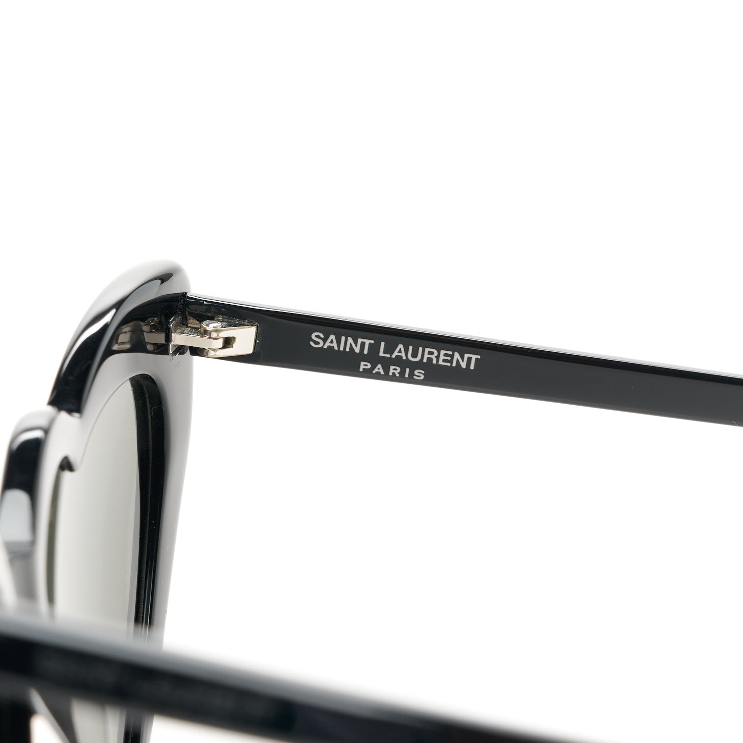 Saint Laurent Acetate Heart Frame Loulou SL181 Sunglasses Black 6 of 9