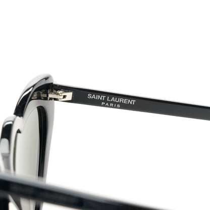 Saint Laurent Acetate Heart Frame Loulou SL181 Sunglasses Black 6 of 9