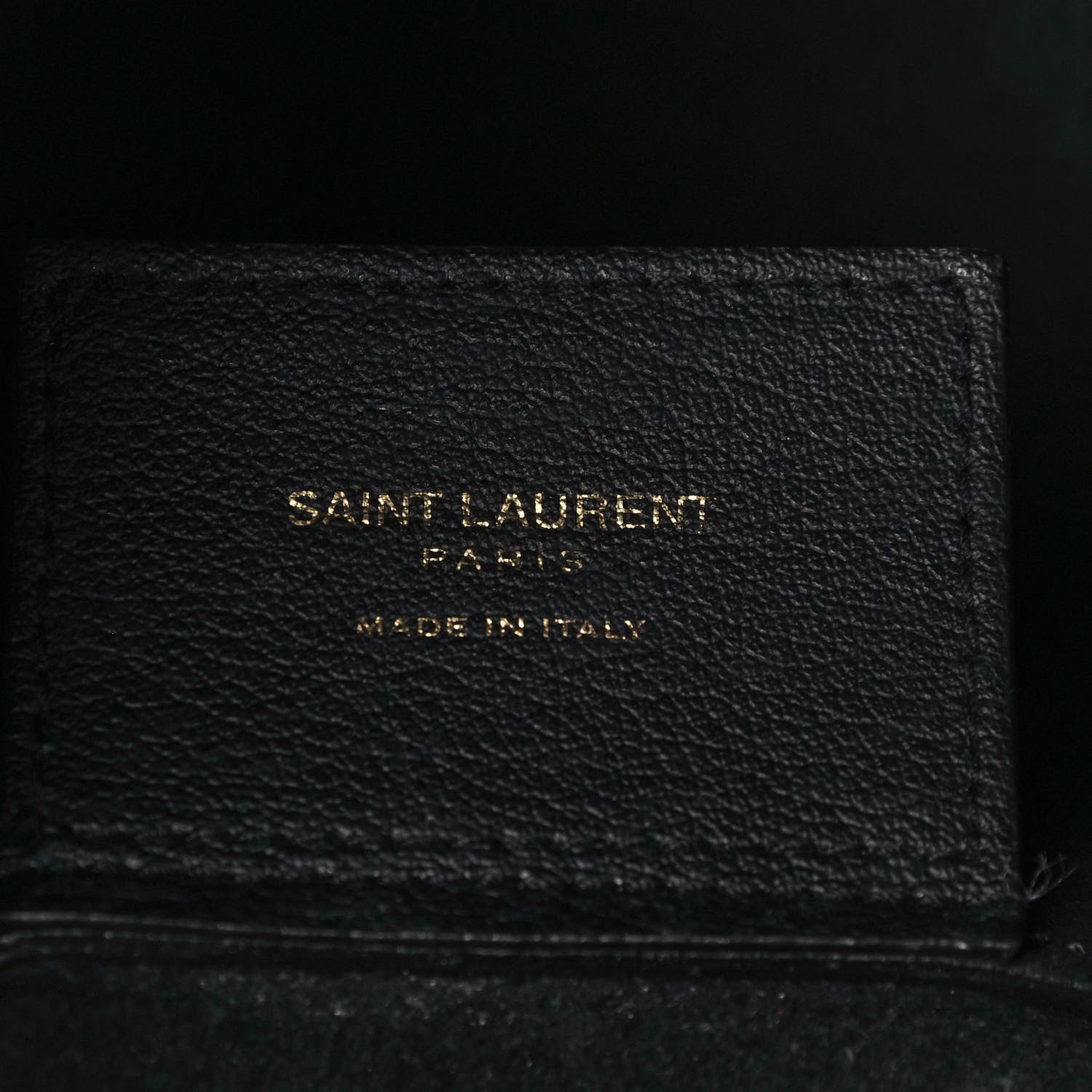 Saint Laurent Calfskin Large Shopping Tote Black 7 of 16