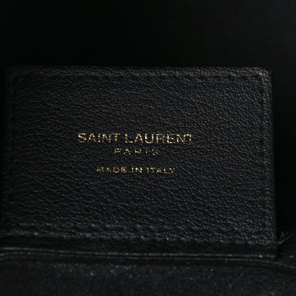Saint Laurent Calfskin Large Shopping Tote Black 7 of 16
