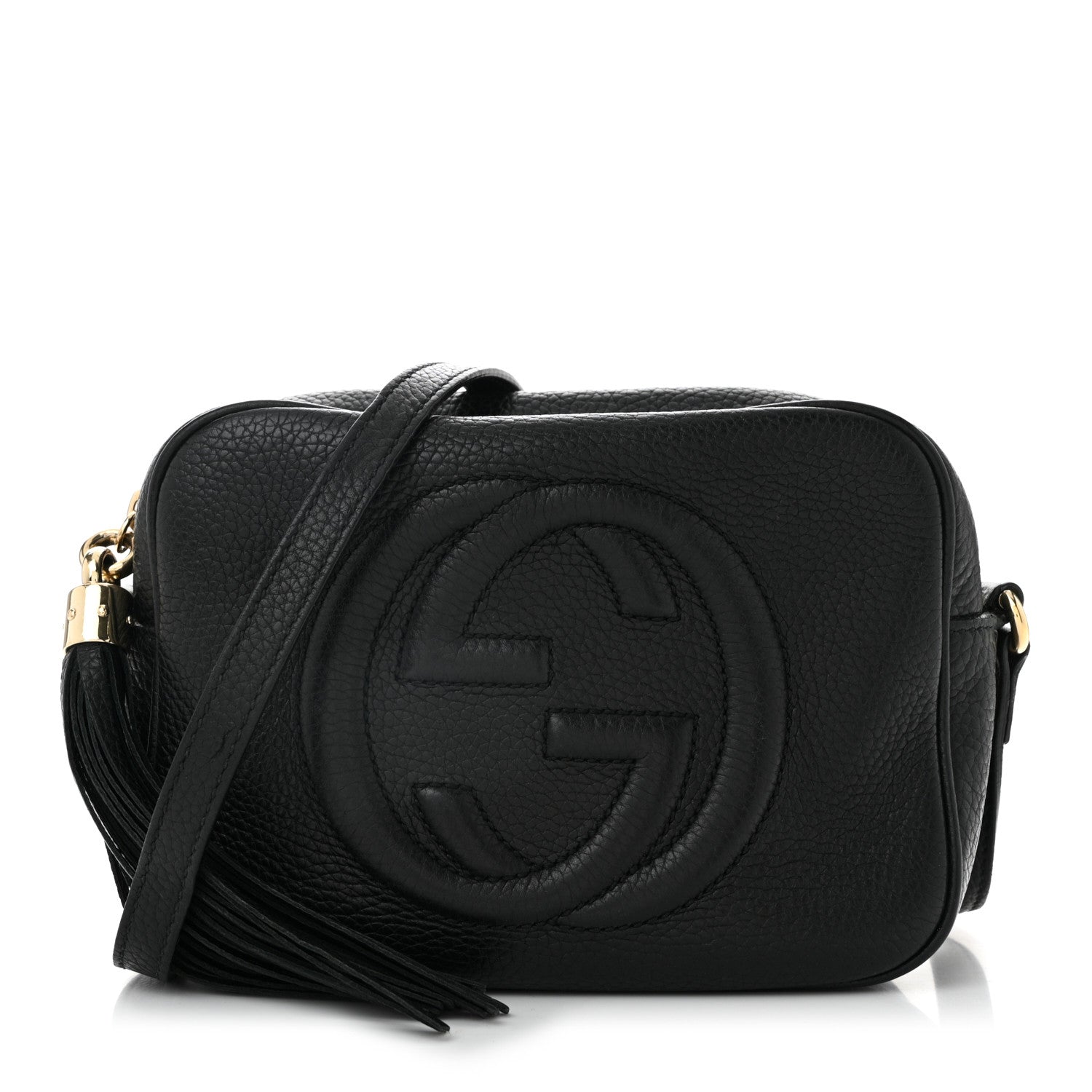 Gucci Pebbled Calfskin Small Soho Disco Bag Black 1 of 10