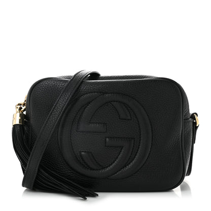 Gucci Pebbled Calfskin Small Soho Disco Bag Black 1 of 10