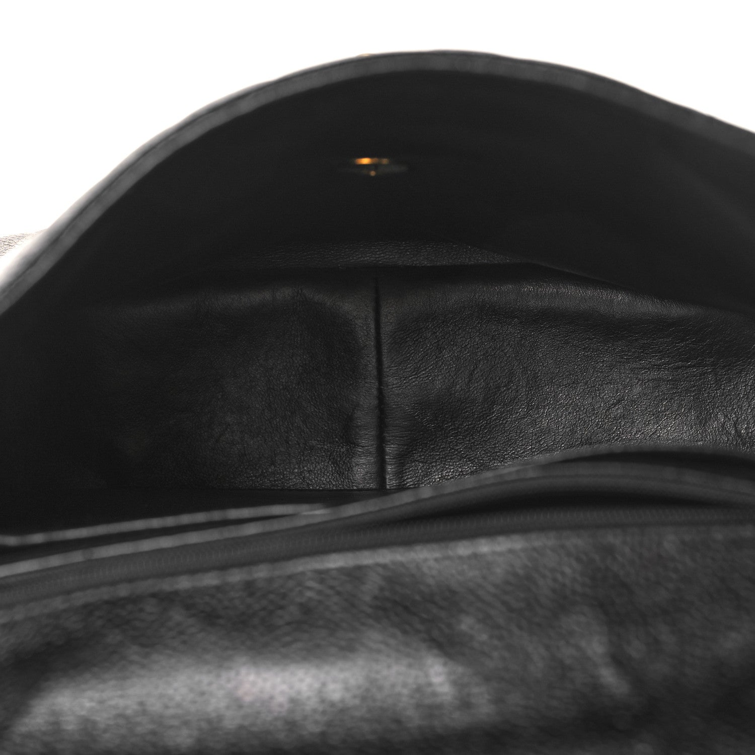 Chanel Caviar Quilted Jumbo Square Flap Black 5 of 10