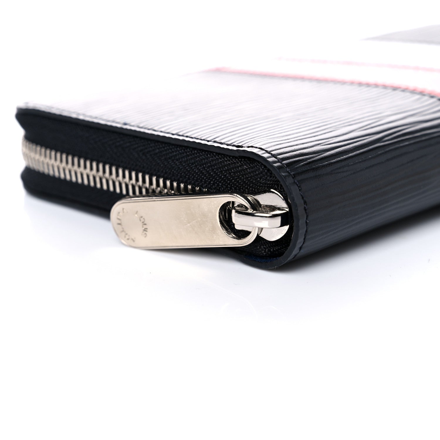 Louis Vuitton Epi Zippy Wallet Black Stripe 7 of 9