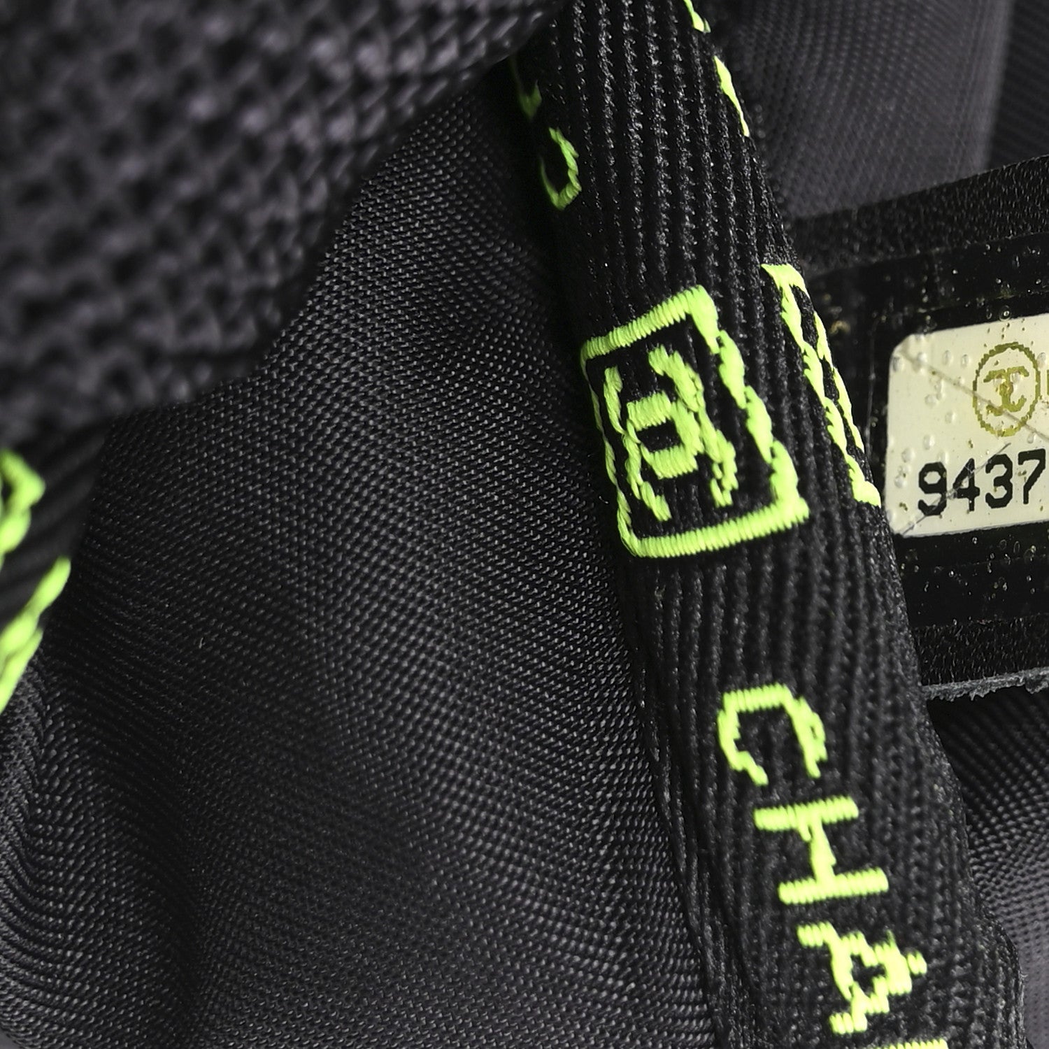 Chanel Nylon Sports Backpack Black 7 of 10