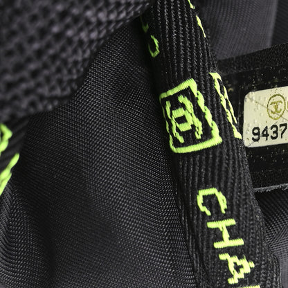 Chanel Nylon Sports Backpack Black 7 of 10